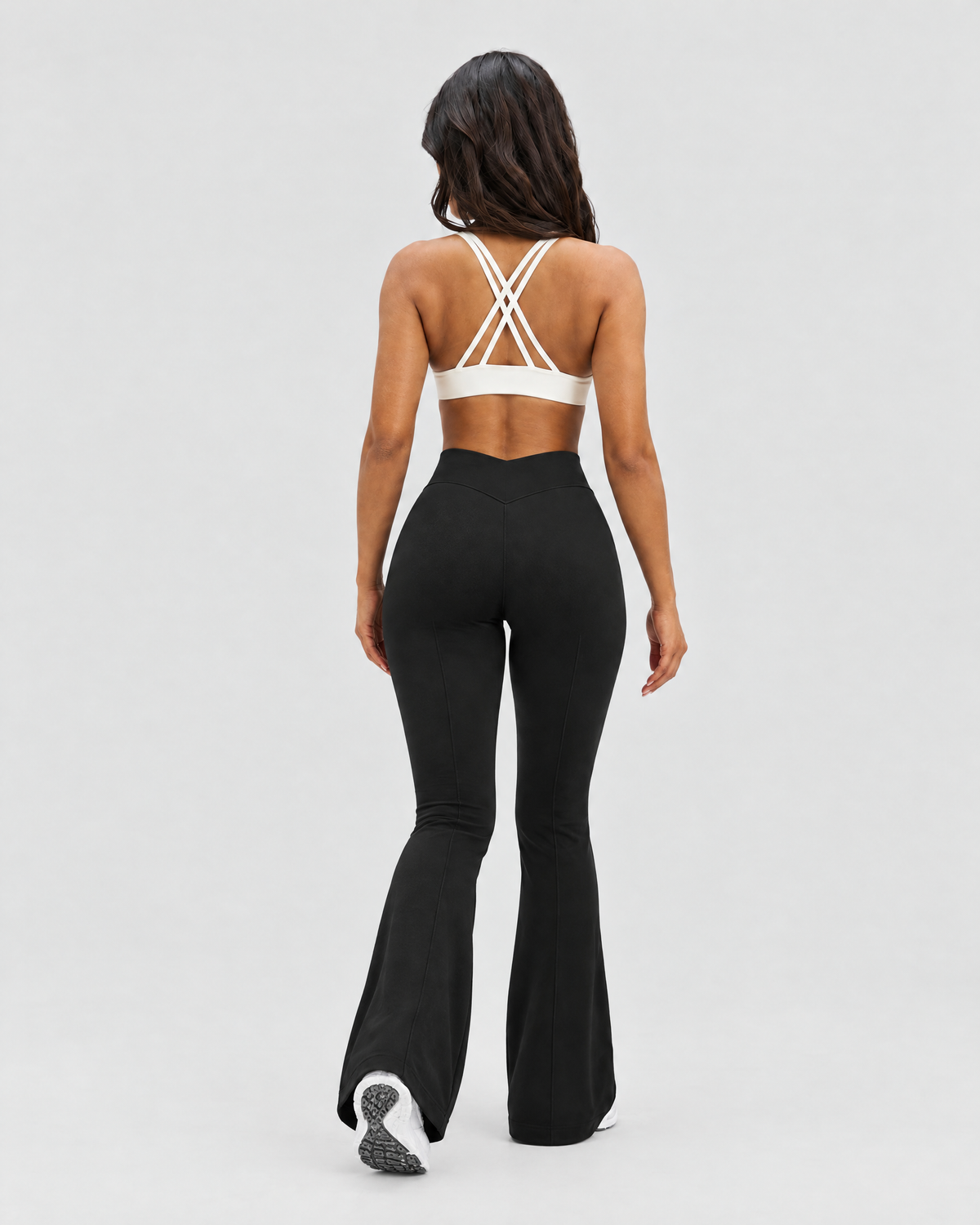 STRONGER Sculpt Flare Pants in Midnight