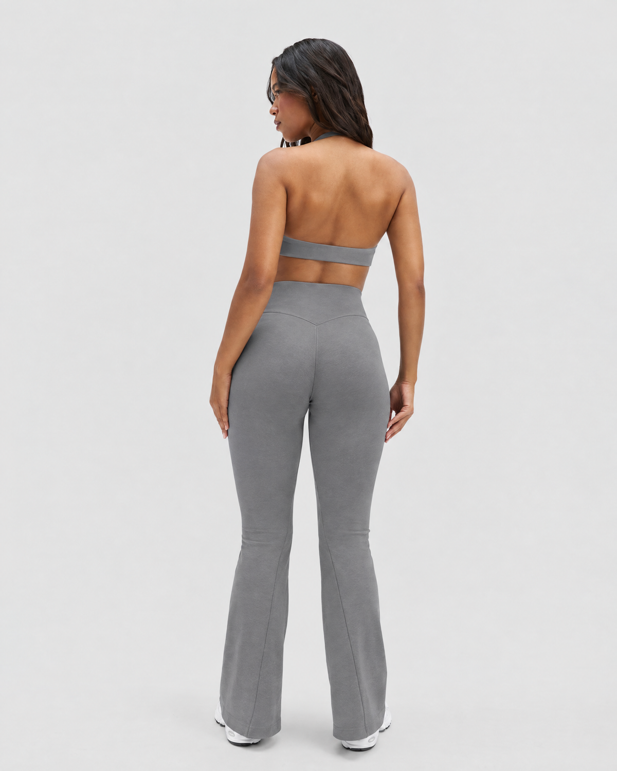 STRONGER Sculpt Flare Pants in Stone
