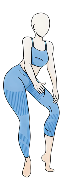 How to wear, step 2