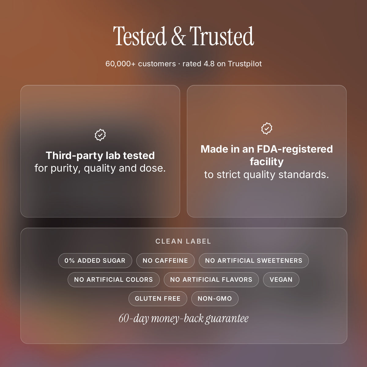Tested and trusted