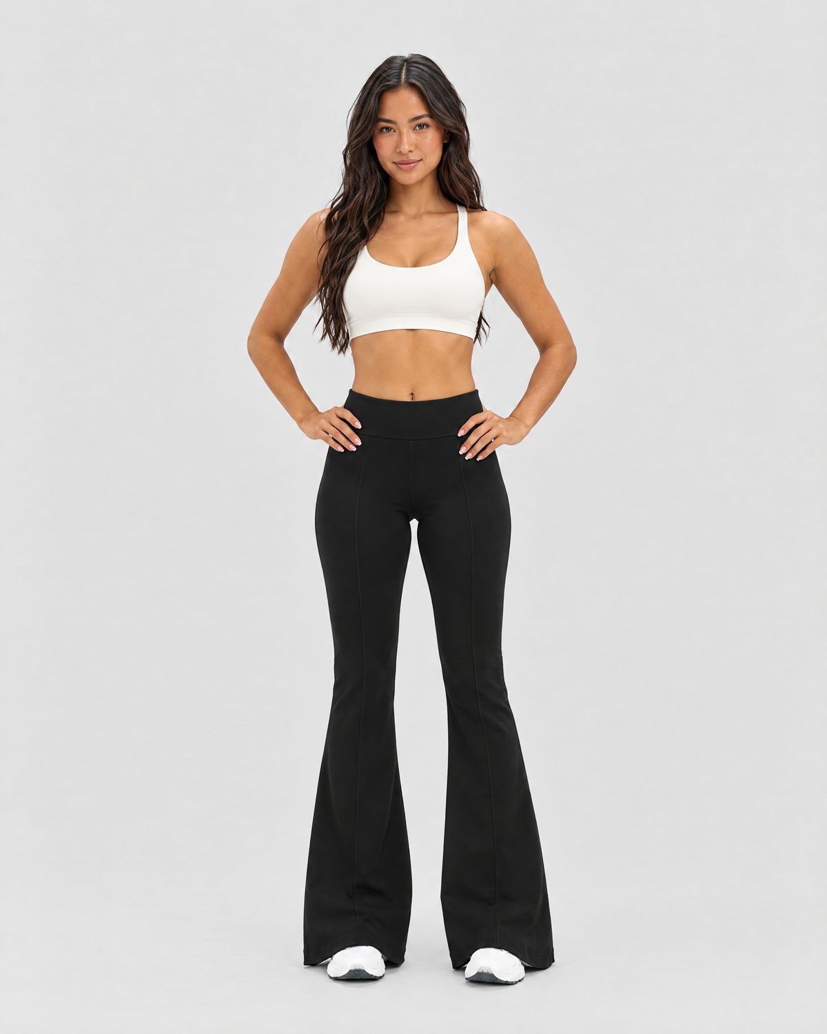 STRONGER Sculpt Flare Pants in Midnight