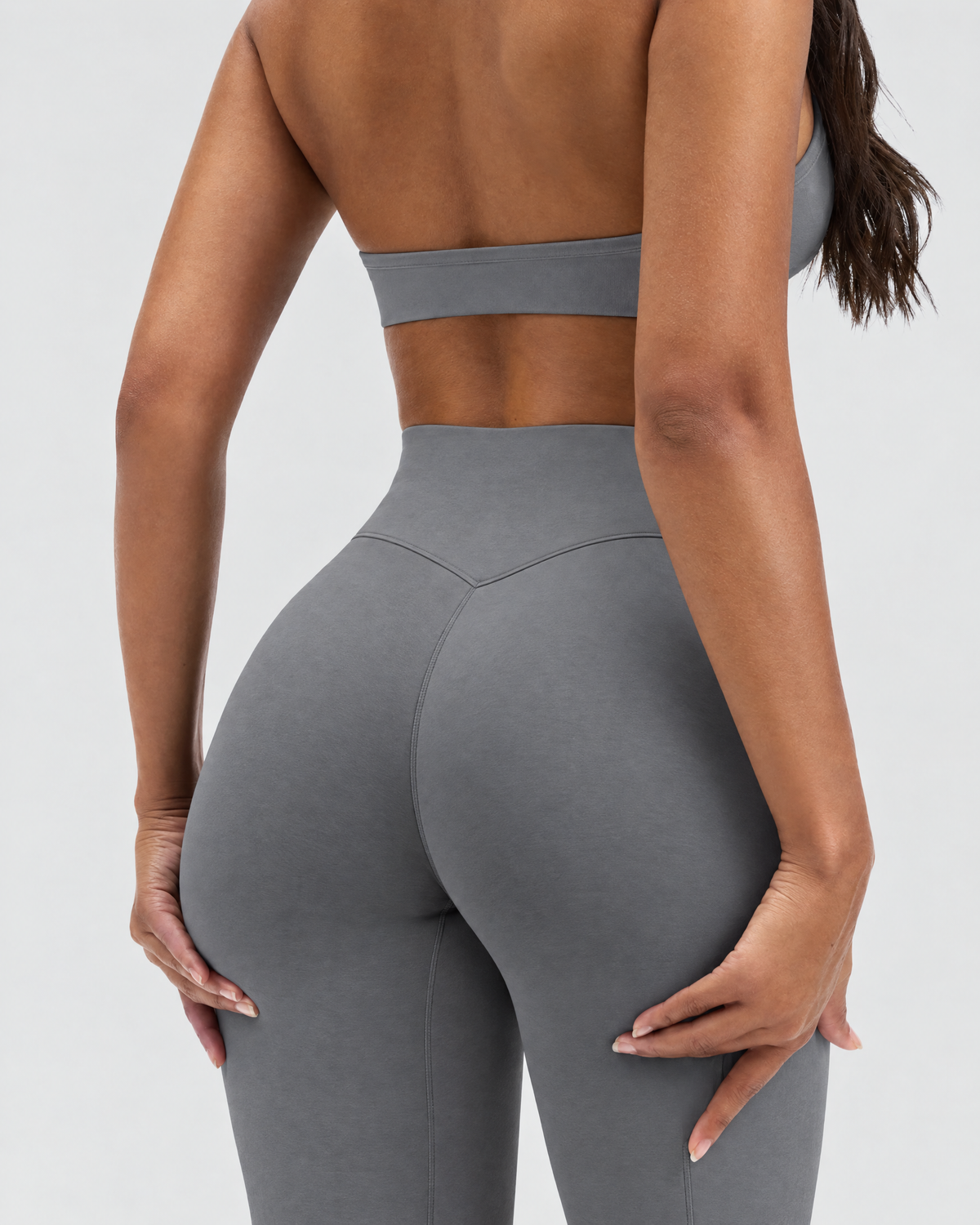 STRONGER Sculpt Flare Pants in Stone