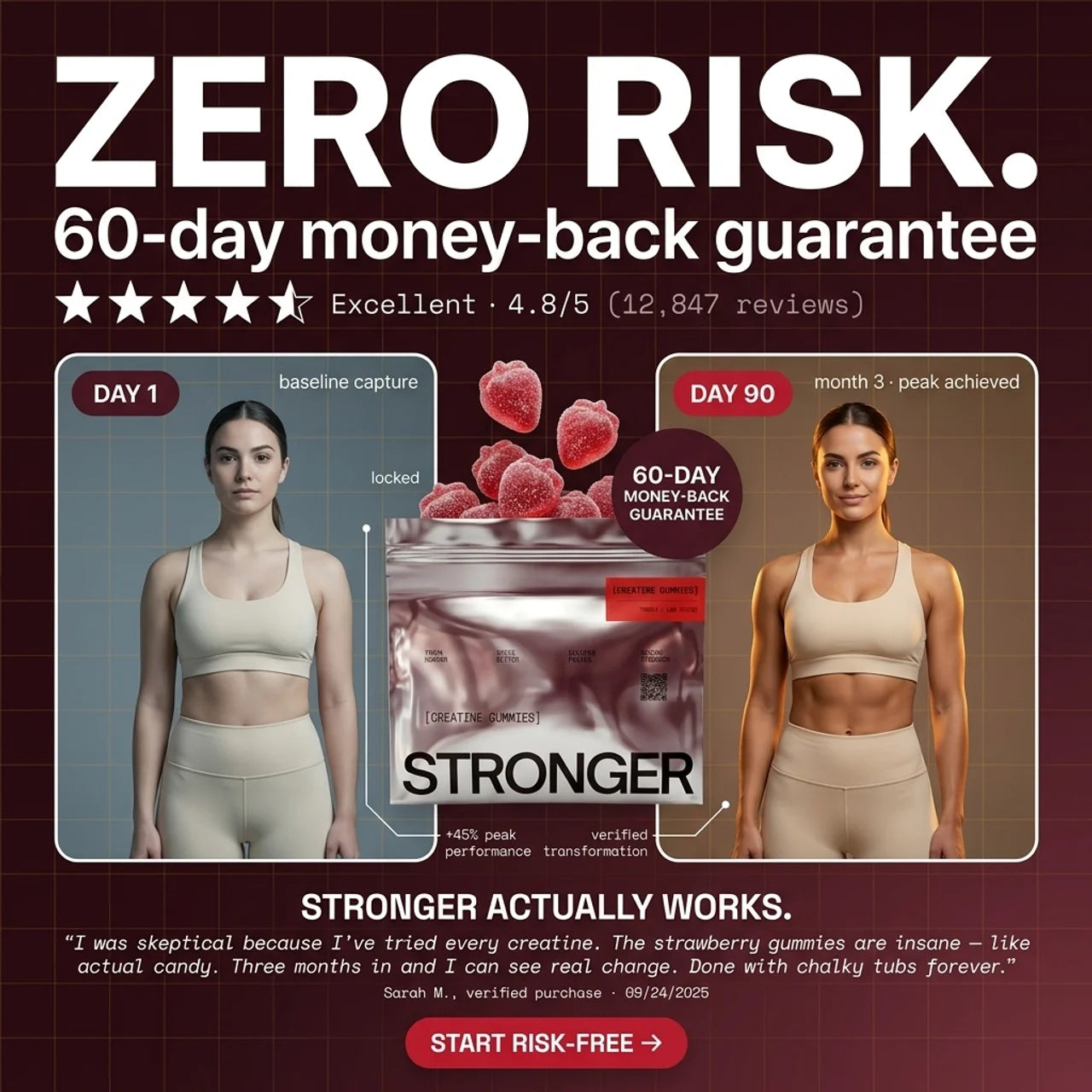 STRONGER ® WOMEN CREATINE GUMMIES