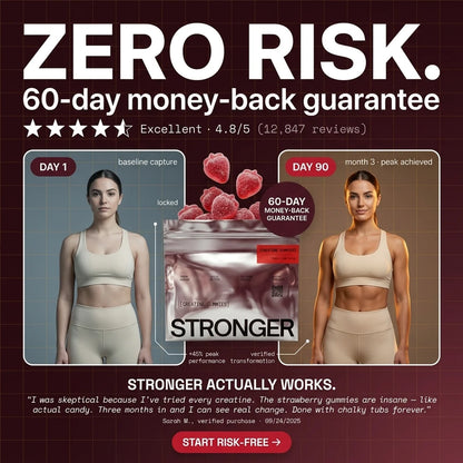 STRONGER ® WOMEN CREATINE GUMMIES